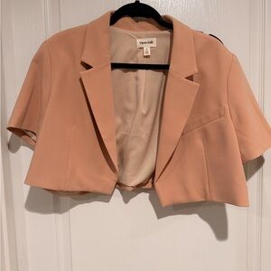Nordstrom Women's Blush Cropped Blazer